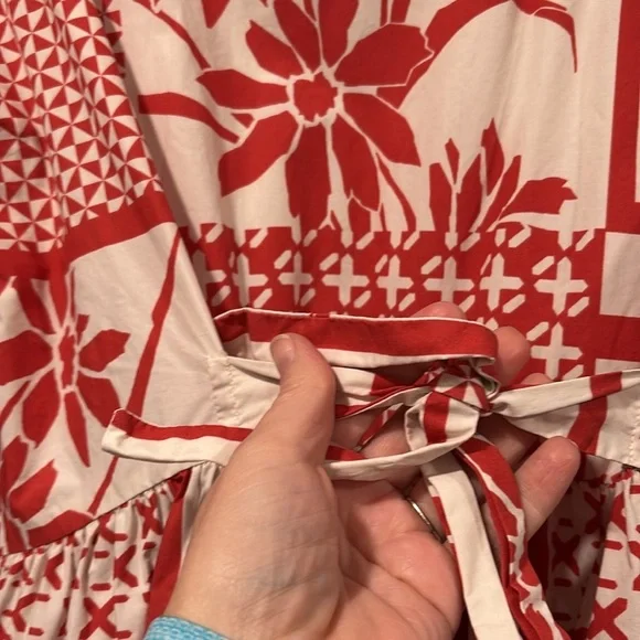 Maeve Anthropologie Dress Sz XS The Printmaker boho babydoll - Picture 8 of 11